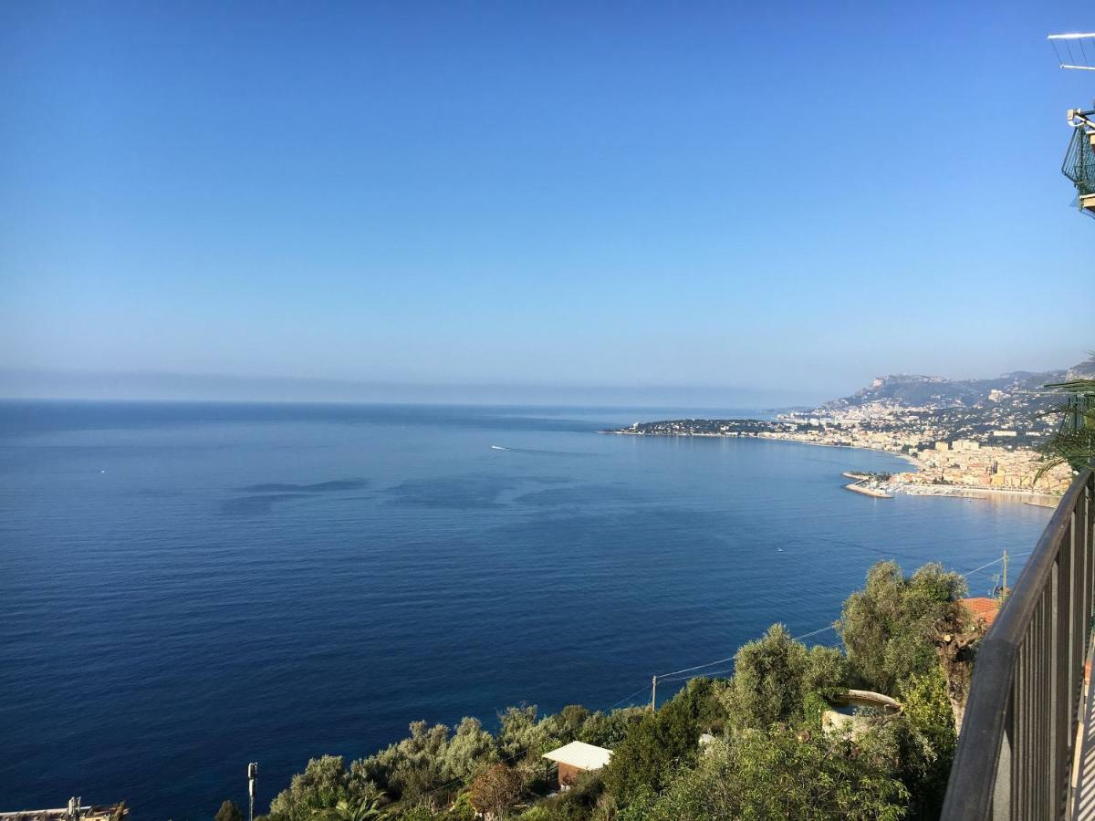 House In Grimaldi. Spectacular View Over The French Riviera! Grimaldi  Eksteriør billede